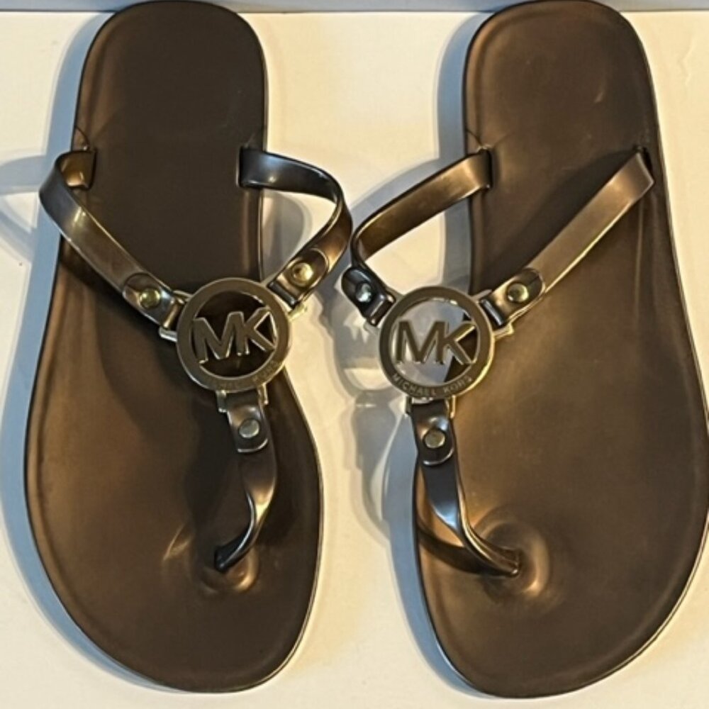 MK Michael Kors Brown summer sandals size  7
